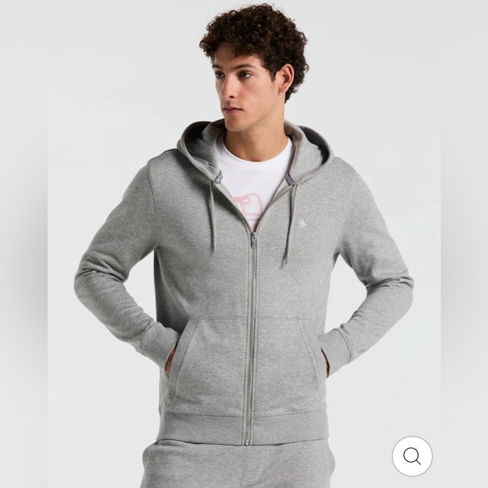 PENGUIN‎ Full Zip Hoodie Grey Men's XL